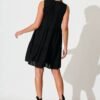 241112_StFrock_Phoebe_A61003-BLK_0767.jpg Dress in Black Linen Blend