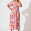 241112_StFrock_Phoebe_LOLE21697-2-STF-MUL_0311.jpg Maxi Dress In Multi Conversational Print