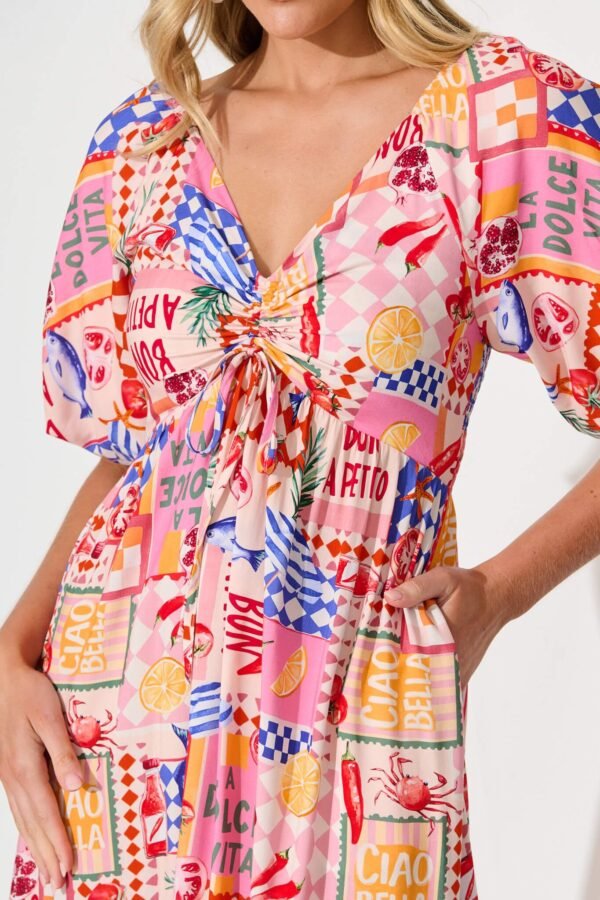 241112_StFrock_Phoebe_LOLE21697-2-STF-MUL_0330.jpg Maxi Dress In Multi Conversational Print