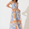 241114_StFrock_Milly_AM_2012322-9-BLU-CRM-FLO_0899.jpg Maxi Dress In Blue with Cream Flower