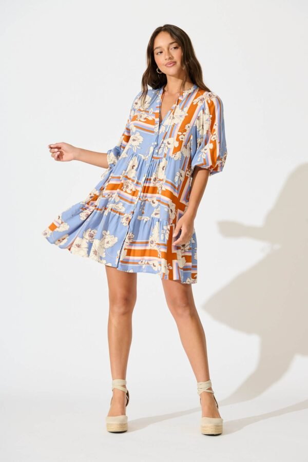 241114_StFrock_Milly_AM_201973-163-BLU-CRM-FLO_0923.jpg Dress In Blue with Cream Flower