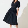 Midi Dress In Navy