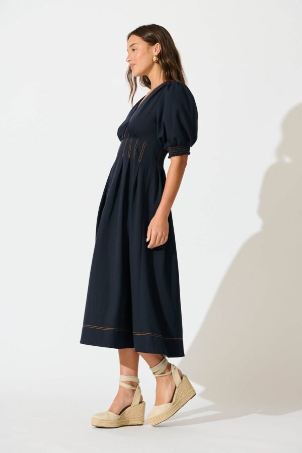 Midi Dress In Navy
