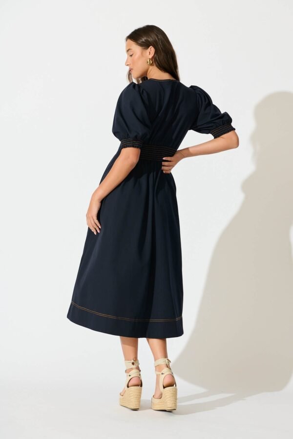 Midi Dress In Navy