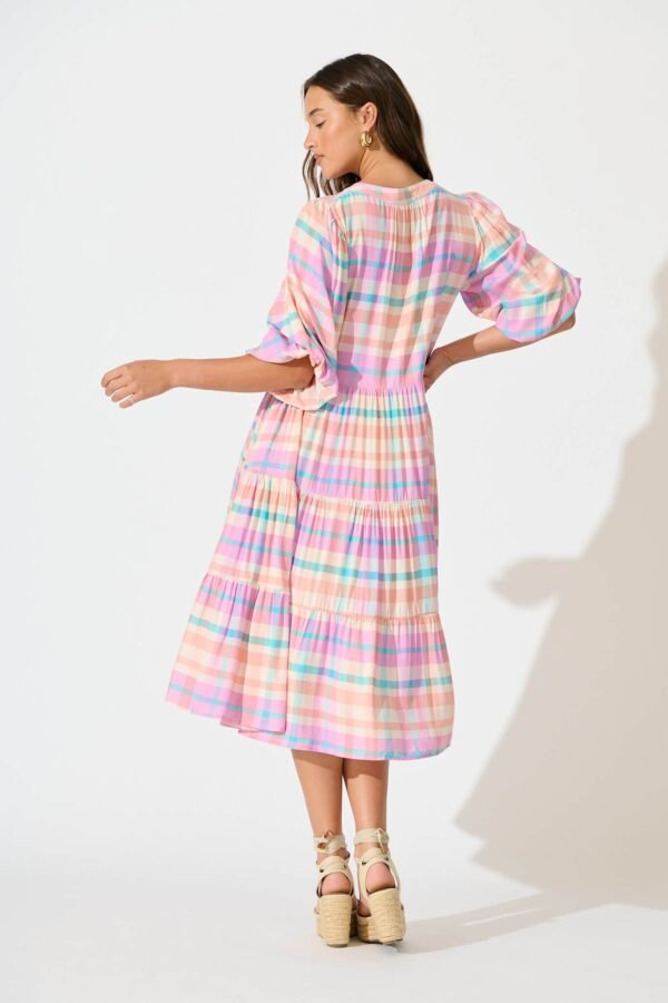 241114_StFrock_Milly_AM_TFE7311-50-STF-PNK-CHE_1028.jpg Dress In Pink Check