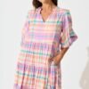 241114_StFrock_Milly_AM_TFE7311-50-STF-PNK-CHE_1033.jpg Dress In Pink Check
