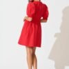 241114_StFrock_Milly_PM_36472-RED_0458.jpg Dress in Red Cotton