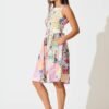 Dress in Multi Pastel Floral