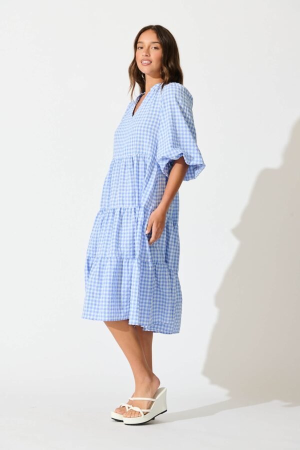 241114_StFrock_Milly_PM_TF7311-51-STF-BLU-CHE_0052.jpg Dress In Cornflower Blue Gingham Cotton