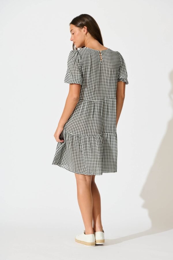 Dress in Black Gingham
