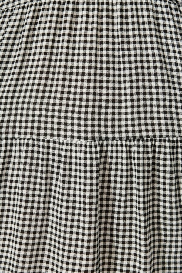 Dress in Black Gingham