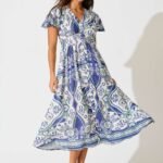 241121_StFrock_Milly_AM_C24139463-WHT-BLU-RESHOOT_0692.jpg Midi Dress in White and Blue Print