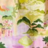 Dress in Tropical Border Print Cotton