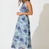 241121_StFrock_Milly_PM_80513-BLU-FLO_0650.jpg Maxi Dress in Blue Floral Organza Jaquard