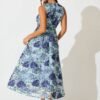 241121_StFrock_Milly_PM_80513-BLU-FLO_0654.jpg Maxi Dress in Blue Floral Organza Jaquard