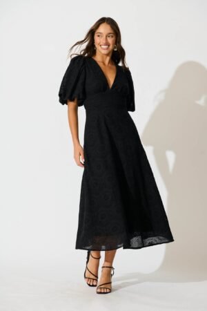 241121_StFrock_Milly_PM_S0955-BLK_0265_5f7c0cf0-9806-4e52-a153-bec135eb09ee.jpg Maxi Dress In Black Broderie Cotton