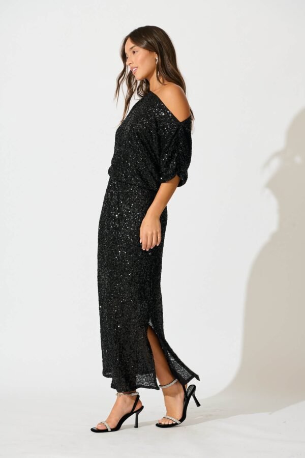 241121_StFrock_Milly_PM_S1260-BLK_0730.jpg Maxi Dress in Black Sequin
