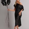 241126_StFrock_NewYears_S1260-BLK_0118.jpg Maxi Dress in Black Sequin