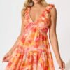 241126_StFrock_Phoebe_DA16843-ORG-RED-MUL_0594.jpg Maxi Sundress In Orange and Red Multi