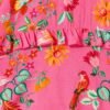 Dress in Pink Tropical Print