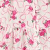 Dress in Pink Floral Print Cotton