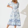 241203_StFrock_Jordan_AM_2012329-2-WHT-BLU_0771.jpg Midi Dress in White with Blue Floral Border