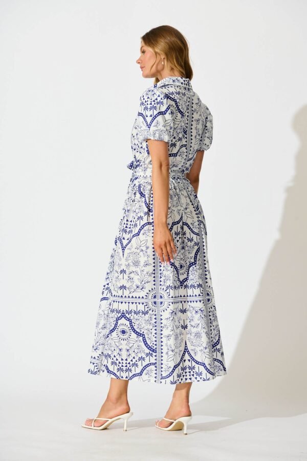 241203_StFrock_Jordan_AM_K2315-WHT-BLU_0899.jpg Maxi Shirt Dress In White and Blue Cotton Linen
