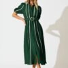 241203_StFrock_Jordan_PM_72601-GRN_0480.jpg Maxi Shirt Dress in Emerald Green