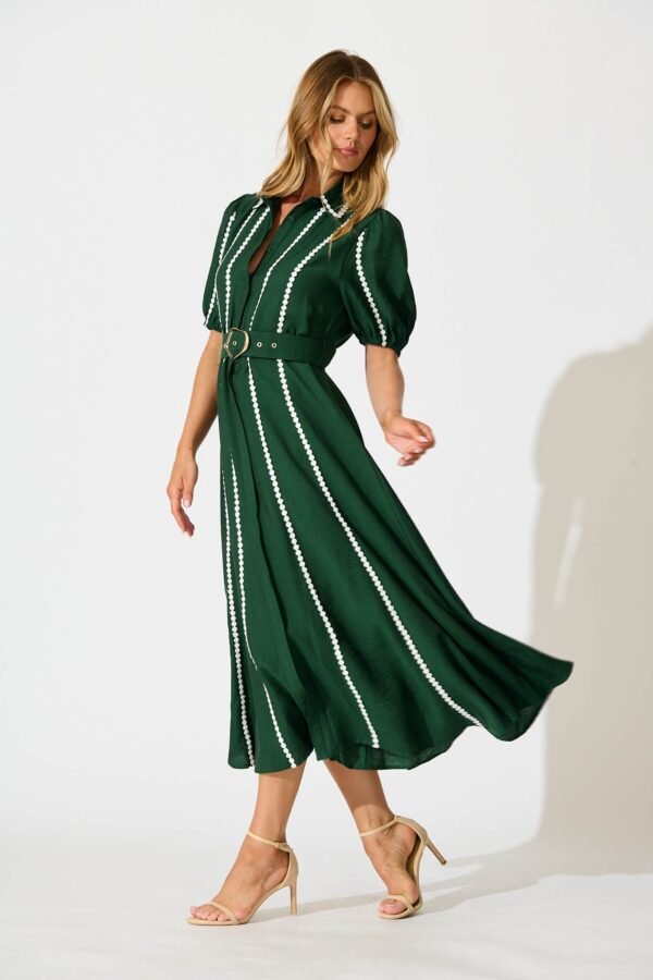 241203_StFrock_Jordan_PM_72601-GRN_0488.jpg Maxi Shirt Dress in Emerald Green