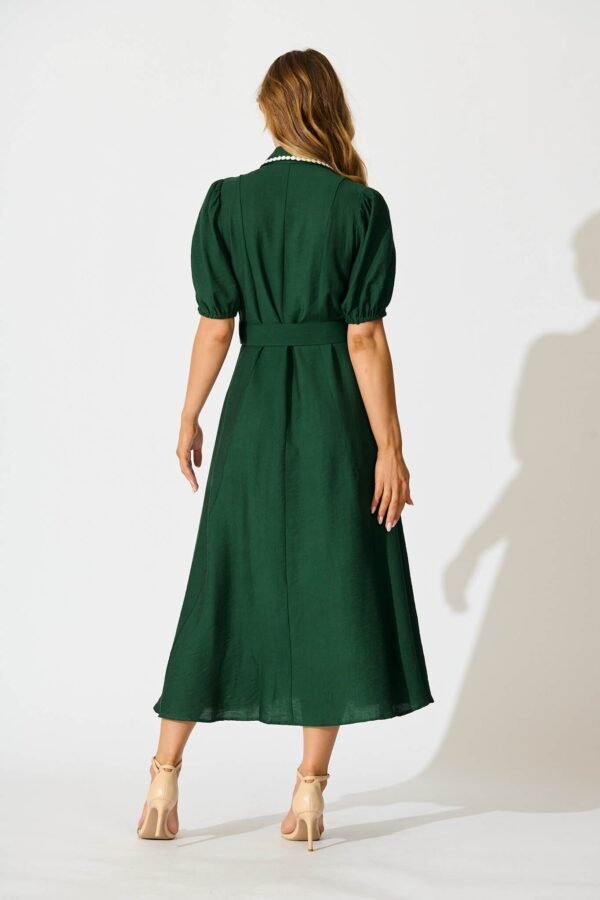241203_StFrock_Jordan_PM_72601-GRN_0491.jpg Maxi Shirt Dress in Emerald Green